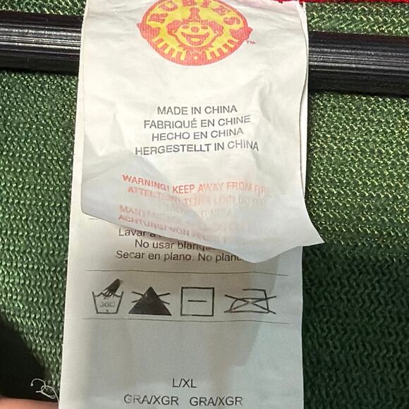 Dinosaur Costume Adult L/XL Green Onsie Hooded Halloween Cosplay T-Rex Pajama - Picture 4 of 4